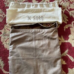 HOBO Tote with Multicolor Patterned Interior